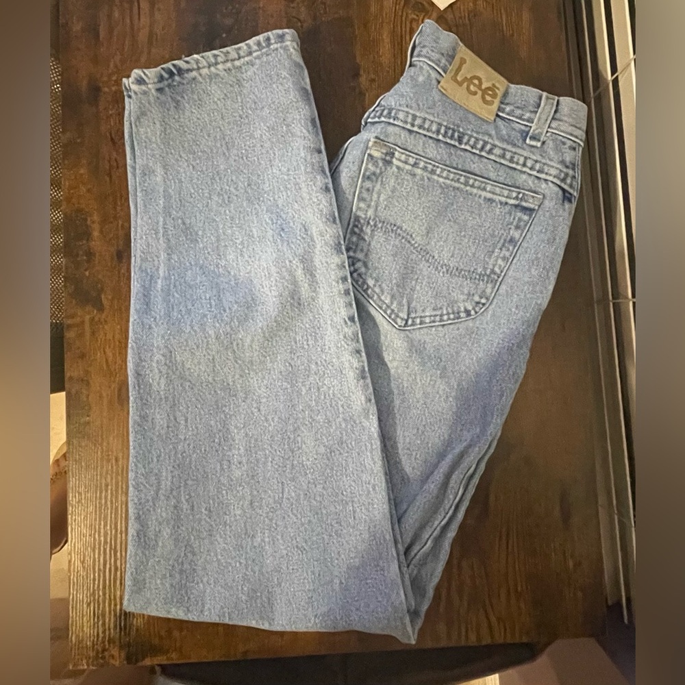 Lee Women’s Denim Straight Jeans - Light Blue